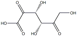 L-threo-2,5-Hexodiurosonic acid Struktur