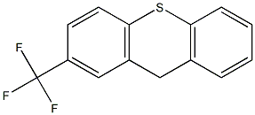 2-(Trifluoromethyl)-9H-thioxanthene Struktur