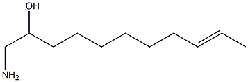 1-Amino-9-undecen-2-ol Struktur