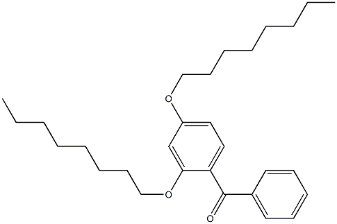 2,4-ジ(オクチルオキシ)ベンゾフェノン 化學(xué)構(gòu)造式