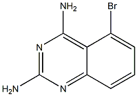 2,4-Diamino-5-bromo-quinazoline Struktur