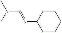 N,N-Dimethyl-N'-cyclohexylformamidine Struktur