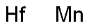 Manganese hafnium Struktur