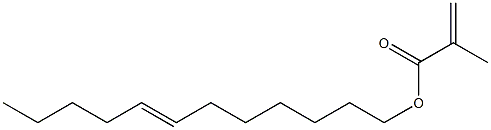 Methacrylic acid (7-dodecenyl) ester Struktur