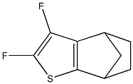 2,3-Difluoro-4,5,6,7-tetrahydro-4,7-methanobenzo[b]thiophene Struktur