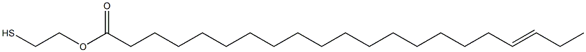 18-Henicosenoic acid 2-mercaptoethyl ester Struktur