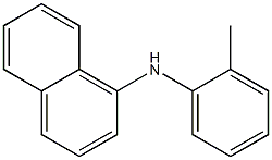 N-(2-Methylphenyl)-1-naphthalenamine Struktur