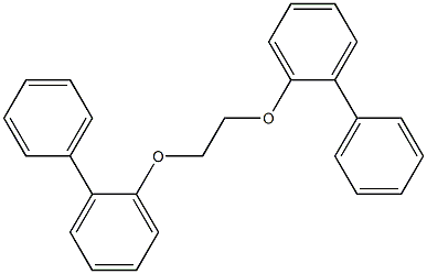 2,2''-(Ethylenebisoxy)bis[1,1'-biphenyl] Struktur