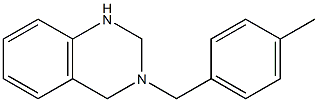 3-(4-Methylbenzyl)-1,2,3,4-tetrahydroquinazoline Struktur