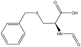 N-Formyl-S-benzyl-L-cysteine Struktur