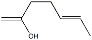 1,5-Heptadien-2-ol Struktur