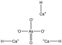 Arsenic acid hydrogen=calcium salt Struktur