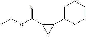 3-Cyclohexyl-2-oxiranecarboxylic acid ethyl ester Struktur