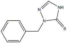 1,5-Dihydro-1-benzyl-4H-1,2,4-triazole-5-thione Struktur