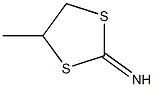 4-Methyl-1,3-dithiolan-2-imine Struktur