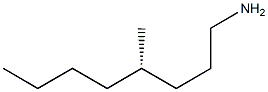 [S,(-)]-4-Methyloctane-1-amine Struktur