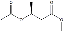 [S,(+)]-3-Acetyloxybutyric acid methyl ester Struktur