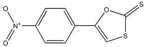 5-(4-Nitrophenyl)-1,3-oxathiole-2-thione Struktur