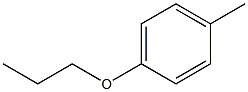 4-Propoxytoluene Struktur