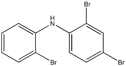 2,4-Dibromophenyl 2-bromophenylamine Struktur