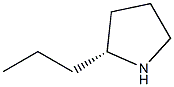 (R)-2-Propylpyrrolidine Struktur