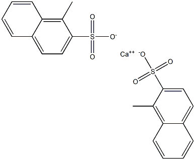 Bis(1-methyl-2-naphthalenesulfonic acid)calcium salt Struktur