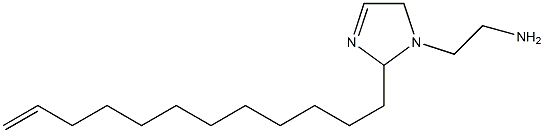 1-(2-Aminoethyl)-2-(11-dodecenyl)-3-imidazoline Struktur