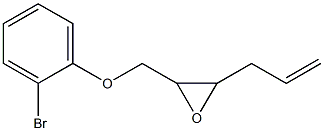 2-Bromophenyl 3-allylglycidyl ether Struktur