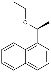 (+)-1-[(S)-1-Ethoxyethyl]naphthalene Struktur