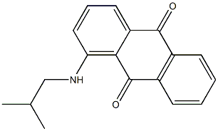 1-(Isobutylamino)anthraquinone Struktur