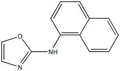 N-(2-Oxazolyl)-1-naphtylamine Struktur