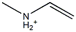 N-Methylethenaminium Struktur