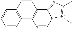 6,7-Dihydro-16-methyl-11,13,15,17-tetraaza-13H-cyclopenta[a]phenanthrene 17-oxide Struktur