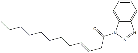 1-(3-Dodecenoyl)-1H-benzotriazole Struktur