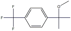 1-(1-Methyl-1-methoxyethyl)-4-trifluoromethylbenzene Struktur