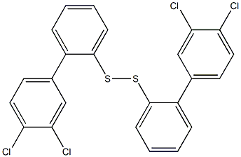 (3,4-Dichlorophenyl)phenyl persulfide Struktur