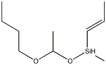 (1-Butoxyethoxy)(methyl)(1-propenyl)silane Struktur