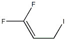 1,1-Difluoro-3-iodo-1-propene Struktur