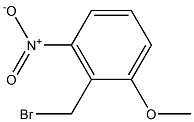 1-Methoxy-2-(bromomethyl)-3-nitrobenzene Struktur