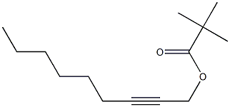 1-(Pivaloyloxy)-2-nonyne Struktur