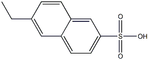 6-Ethyl-2-naphthalenesulfonic acid Struktur