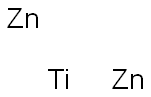 Titanium dizinc Struktur