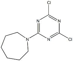 2,4-Dichloro-6-(hexahydro-1H-azepin-1-yl)-1,3,5-triazine Struktur