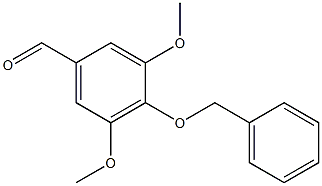 3,5-Dimethoxy-4-(benzyloxy)benzaldehyde Struktur