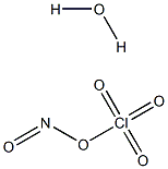 Nitrosyl perchlorate hydrate Struktur