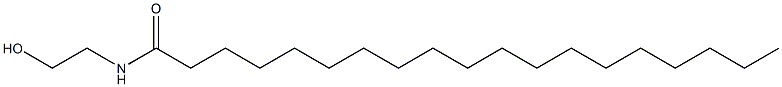 N-(2-Hydroxyethyl)nonadecanamide Struktur