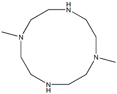 1,7-Dimethyl-1,4,7,10-tetraazacyclododecane Struktur