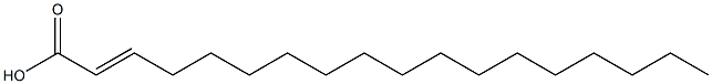 (E)-2-Octadecenoic acid Struktur