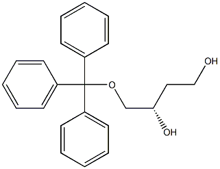 (S)-4-Trityloxy-1,3-butanediol Struktur