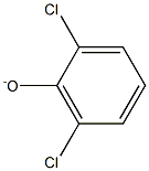 2,6-Dichlorophenolate Struktur